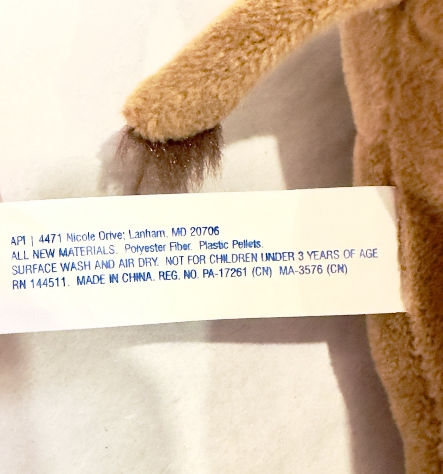 Geico “Caleb The Hump Day Camel” Advertising Promotional Mascot Plush Toy 9” VGC