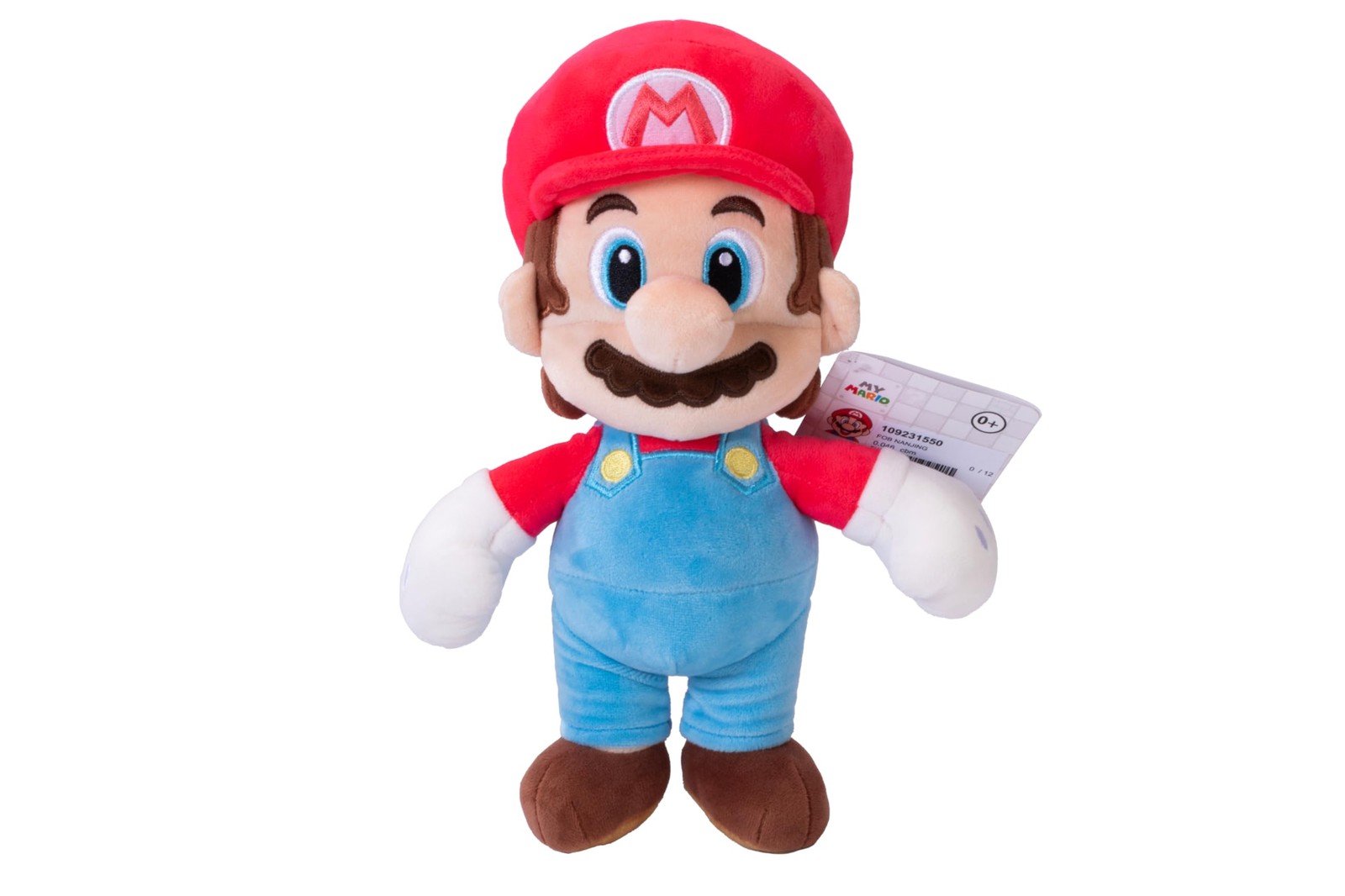Simba Toys My Mario Baby Plush Toy for Infants Soft 10 inches, Multicolor