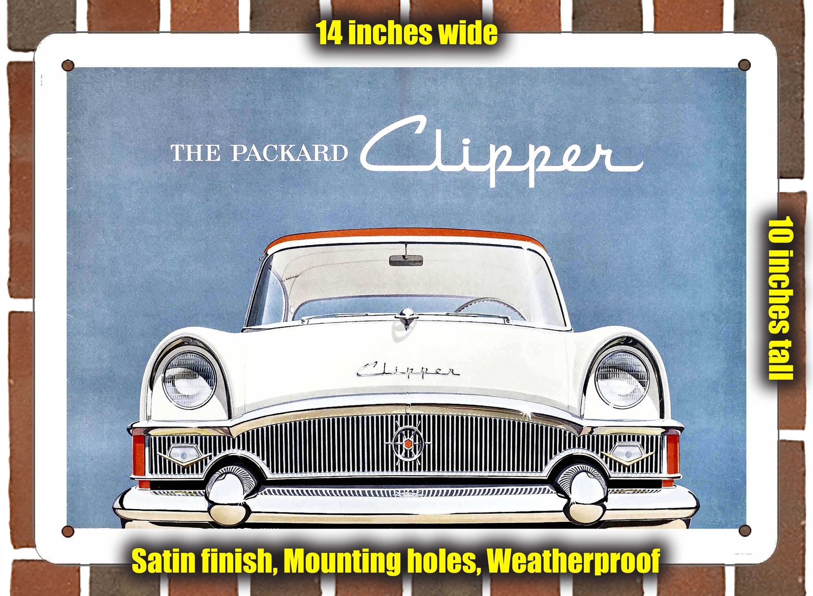 METAL SIGN – 1955 Packard Clipper