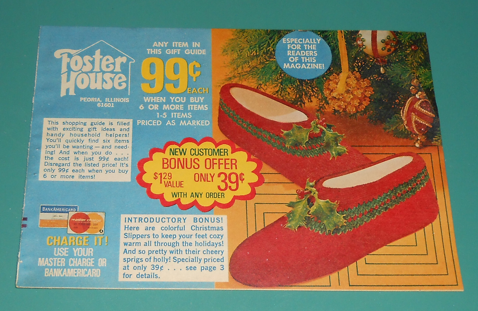 Vintage 1973 Foster House Pamphlet Catalog Toys Womens Fashion 22 Page Print Ad