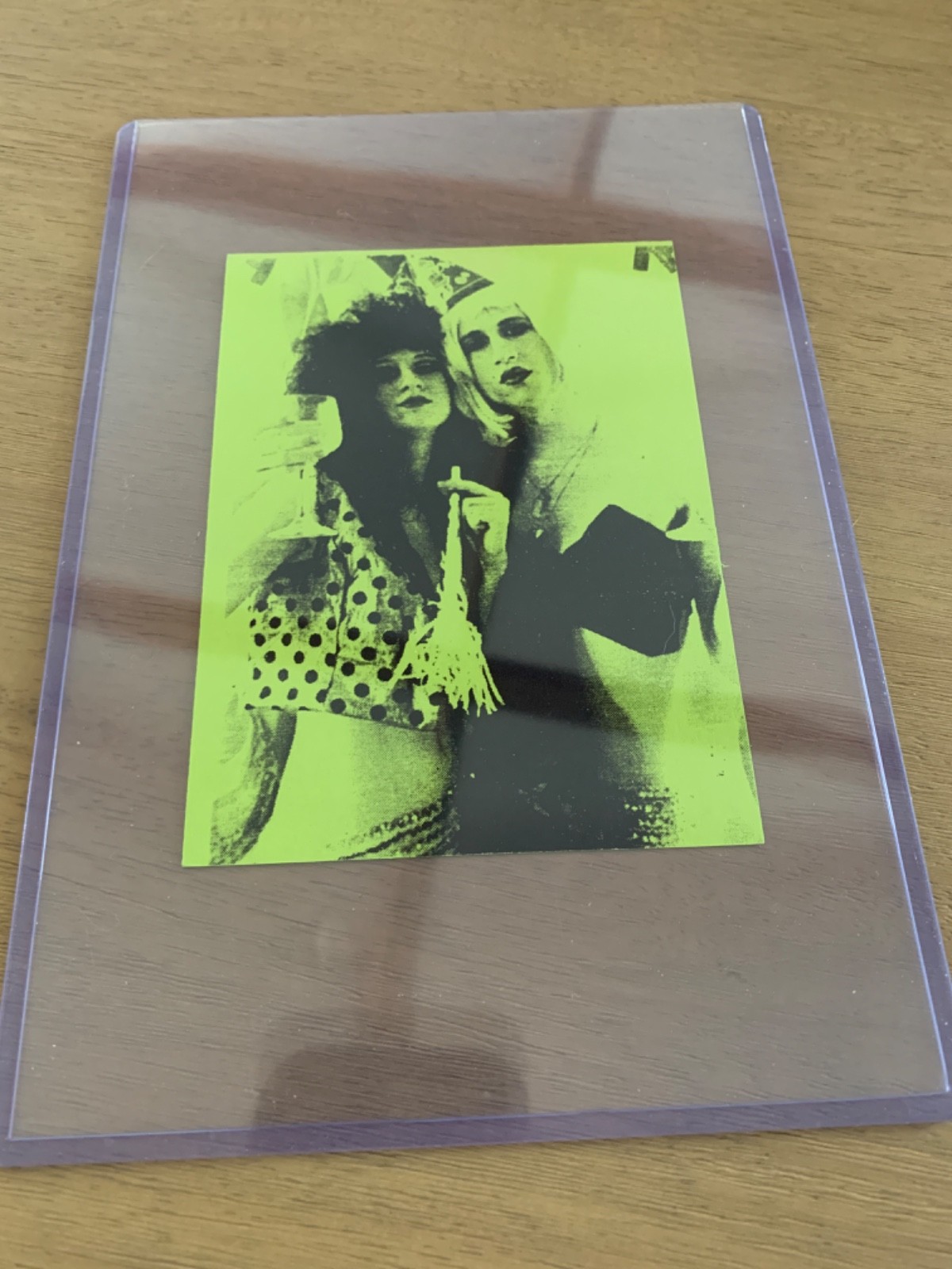 RARE! 1989 – RED ZONE invite – FUSCHIA – HARLEQUIN – NYC – NIGHTCLUBS