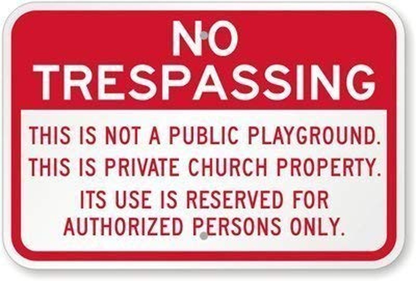 Lilyanaen New Metal Sign Aluminum Sign No Trespassing: This is Not A Public P…