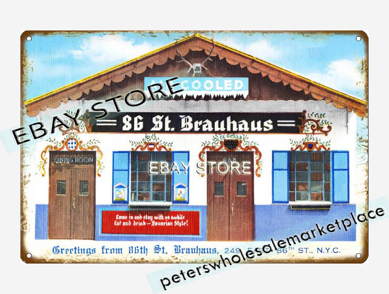 1930-45 Greetings From From 86th St. Brauhaus, 249 East 86th St., New York C. ti