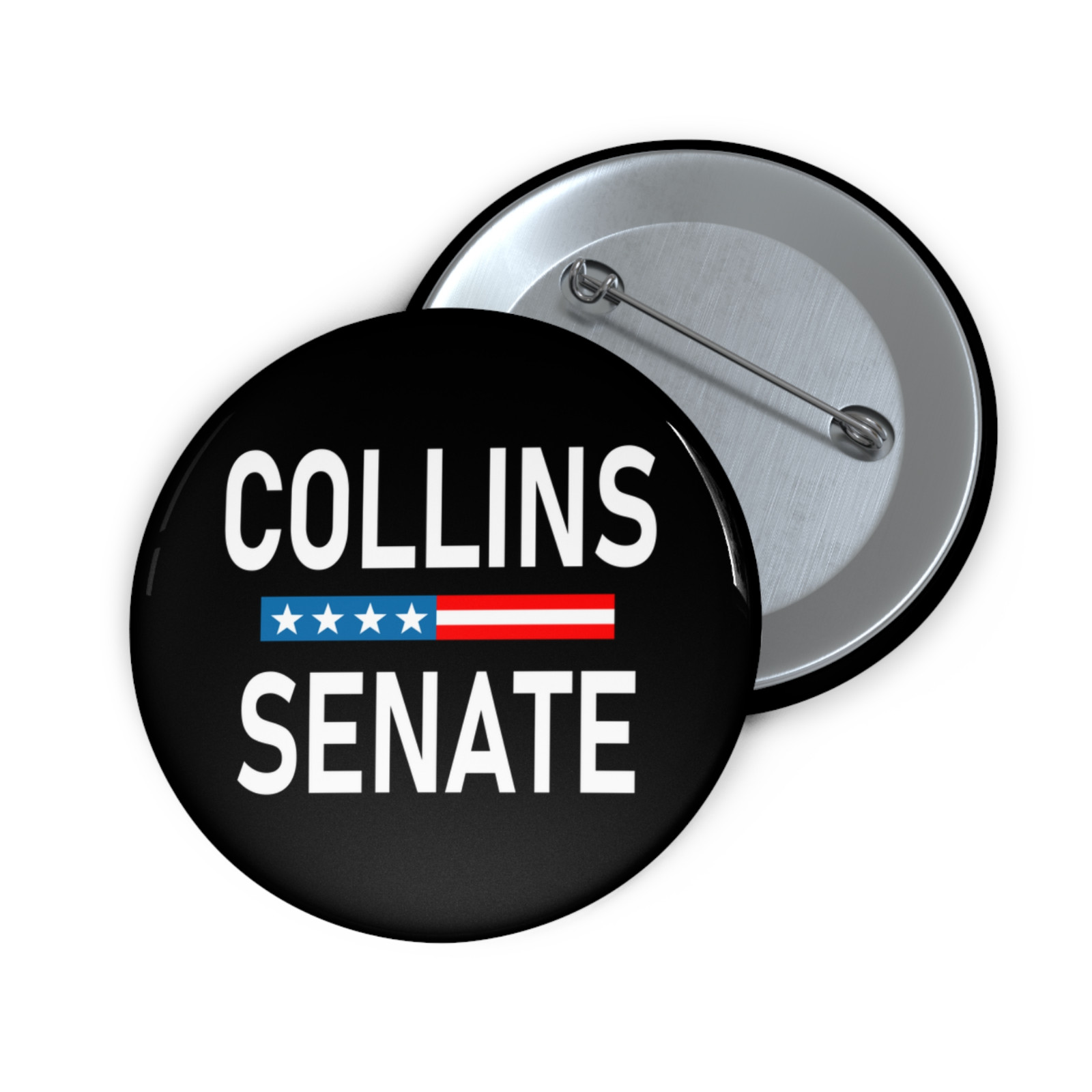 Susan Collins Button Small to Large Maine Senator Collins Pin Buttons