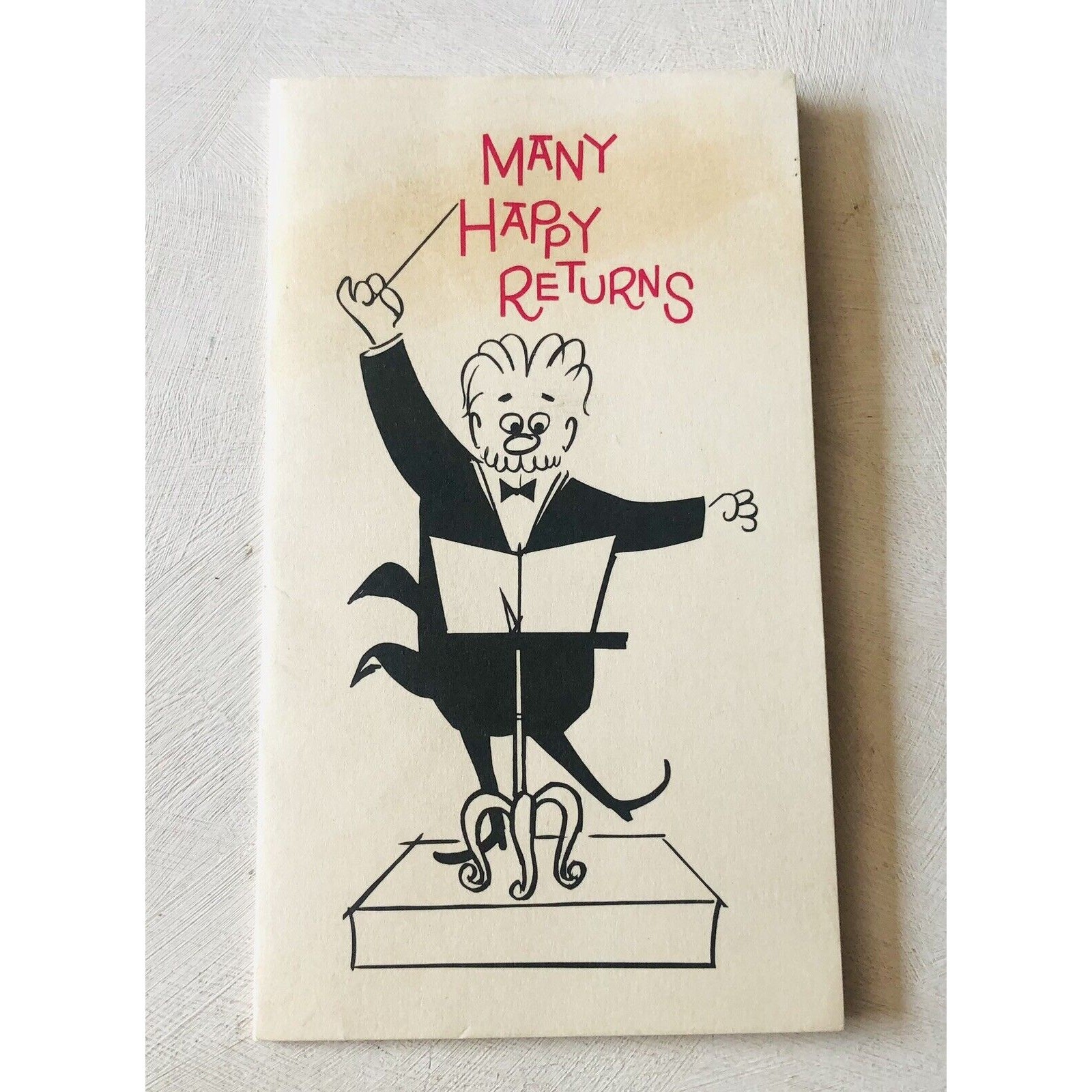 Vintage 1950s Reynolds Reynolon Metals Plastic Wrap Promotion Card Conductor