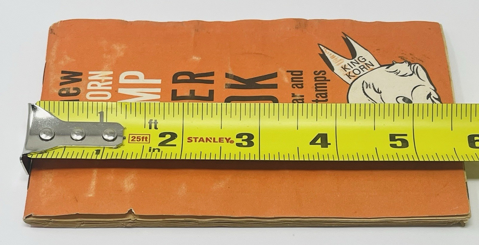 1960’s King Korn Stamp Saver Book Booklet With Stamps