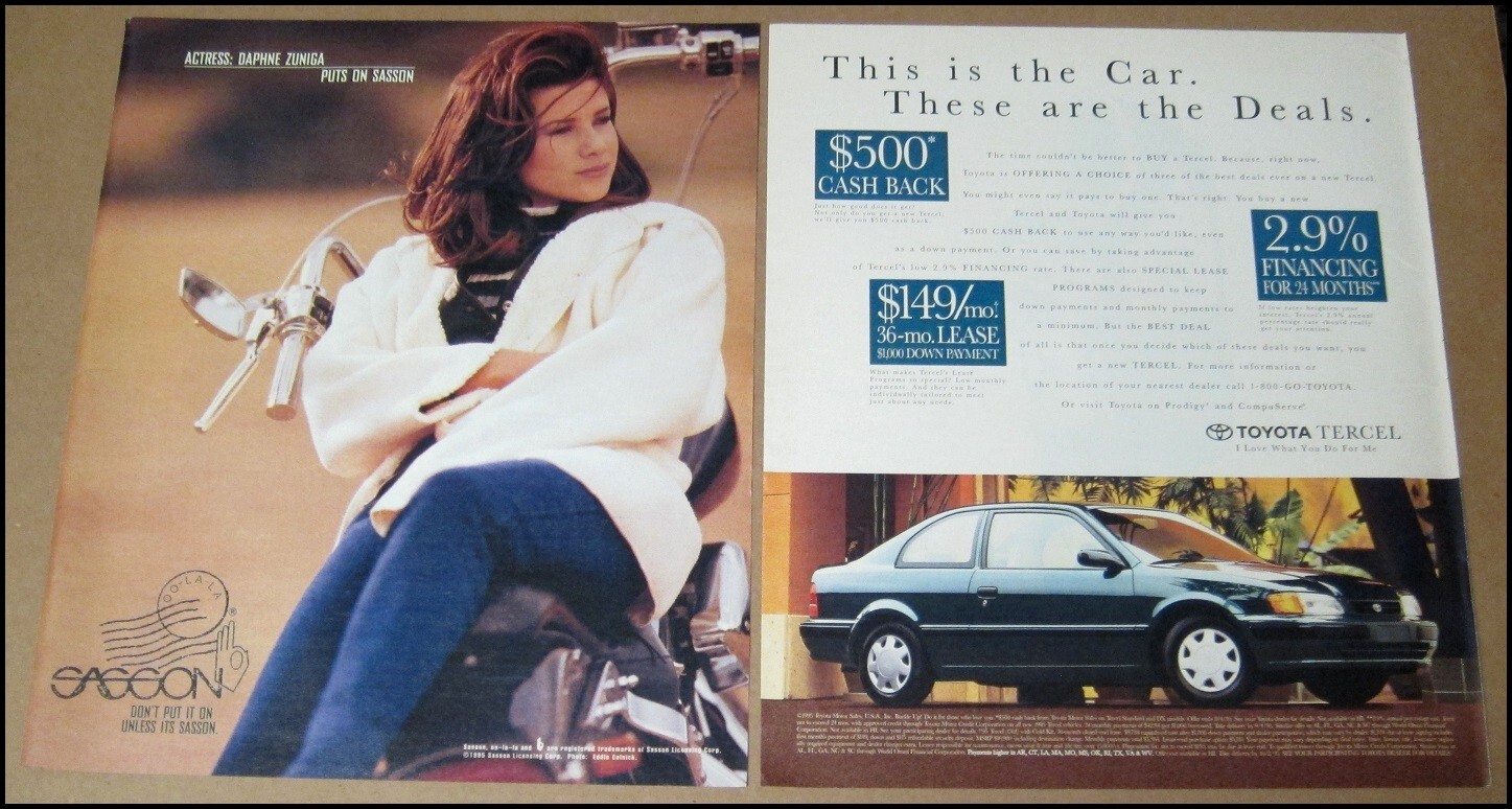 1995 Airwalk Shoes 2-Page Print Ad Advertisement Vintage Footwear Foot Locker