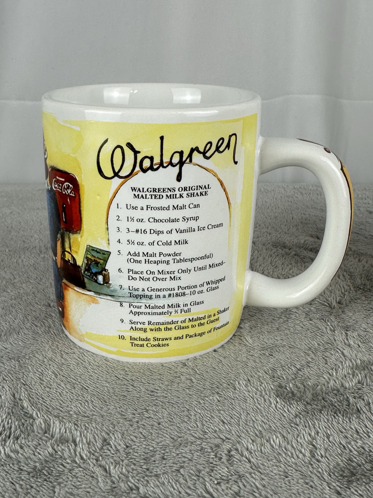 Walgreens Collector Mug Soda Fountain 1901-2002 Commemorative Mug
