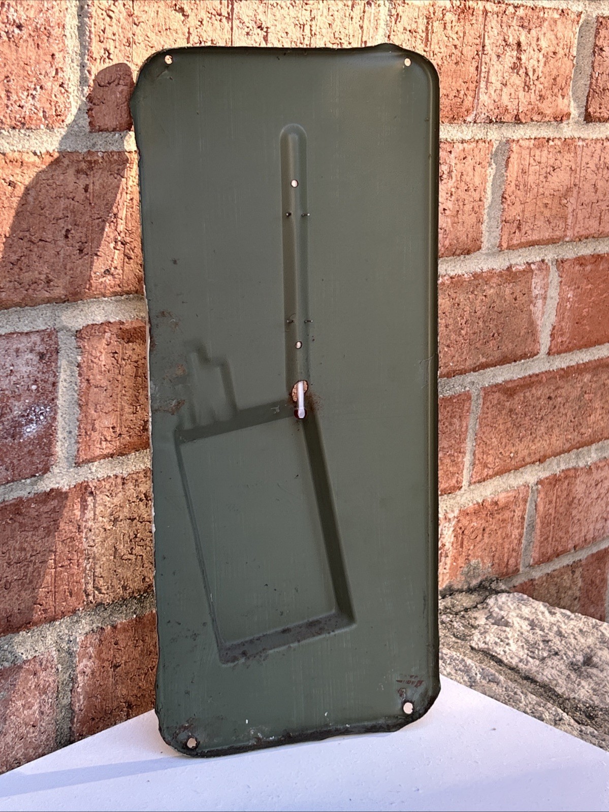 Vintage CHESTERFIELD “ Big Clean Taste” Thermometer 1950s 60s Decor