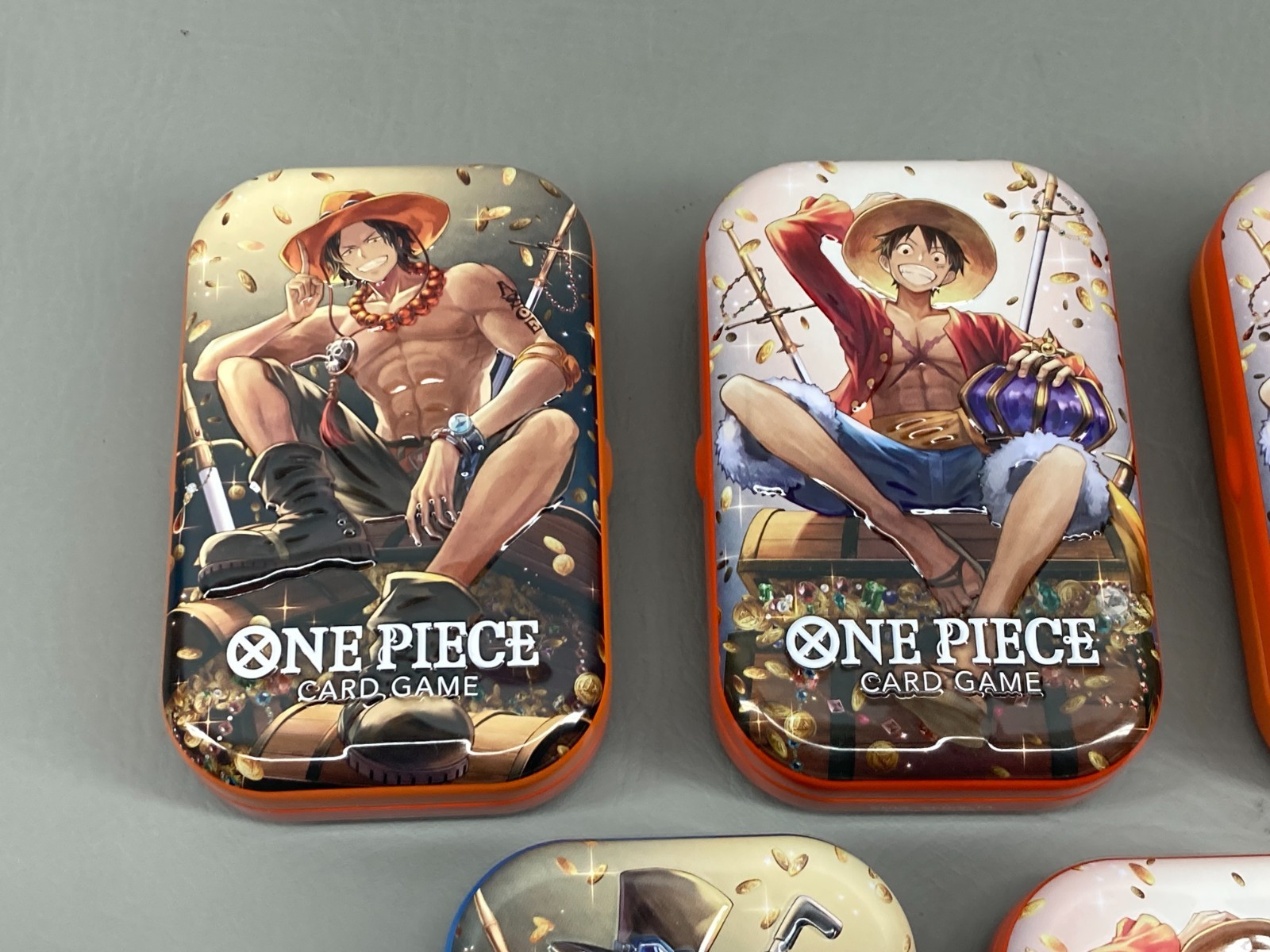 One Piece Mini Tin Vol 2 Set Five Empty Tins No Cards