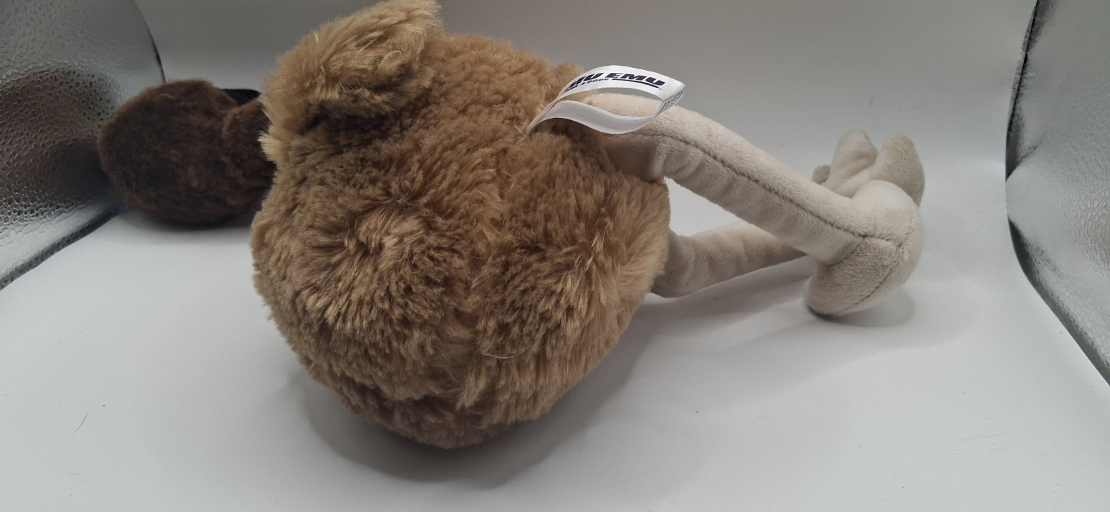 Liberty Mutual Limu Emu Plush Stuffed Toy 15″ Tall Bird No Shirt