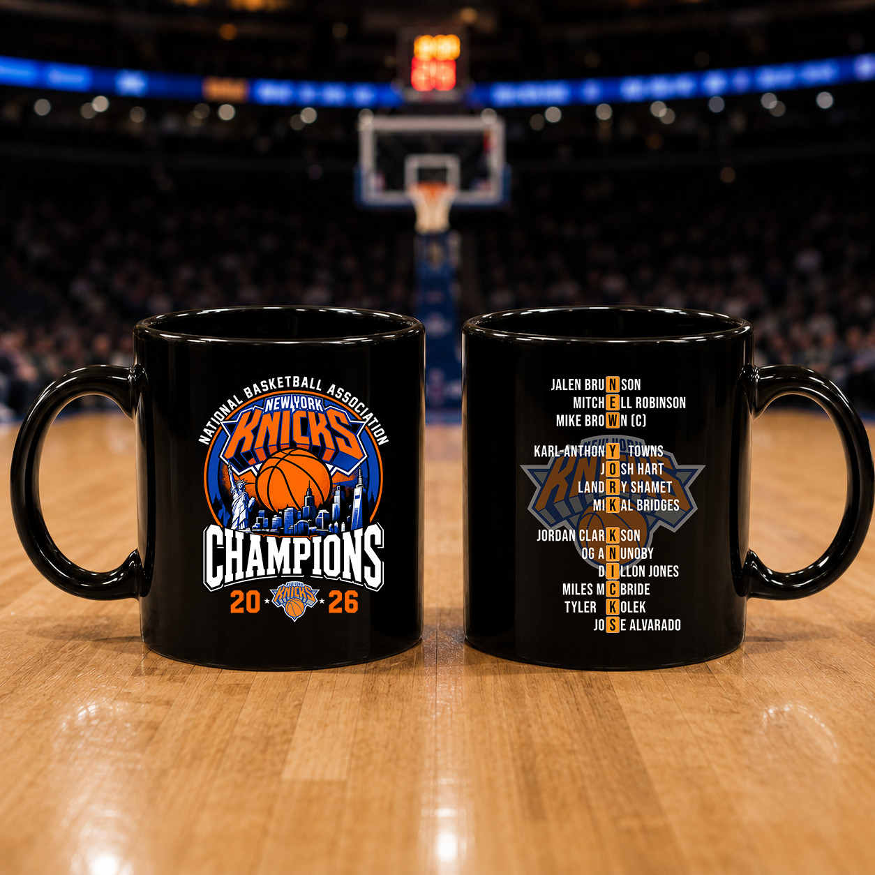 Limited Edition New York Knicks 2026 Finals Champions Mug – Mug 11OZ, V01