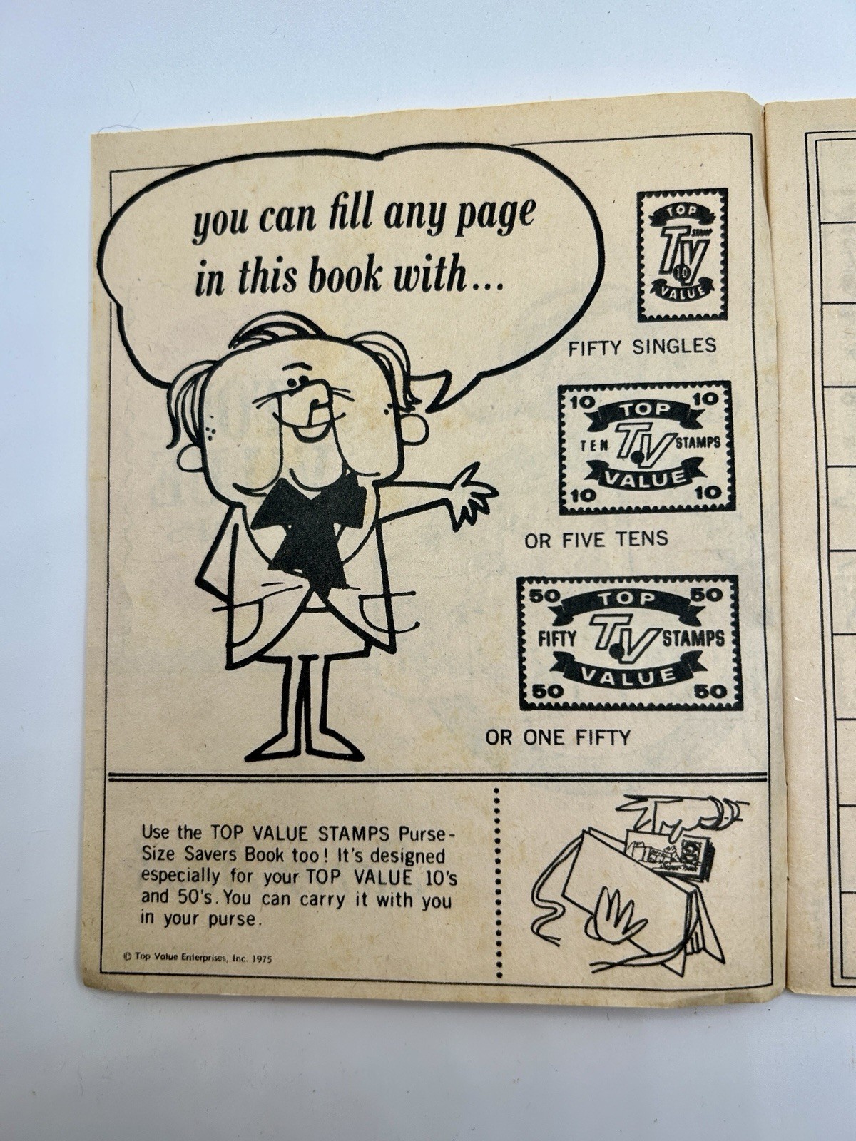 Top Value & Yellow Stamp Saver Books 1960s Grocery Store Advertising Full 12