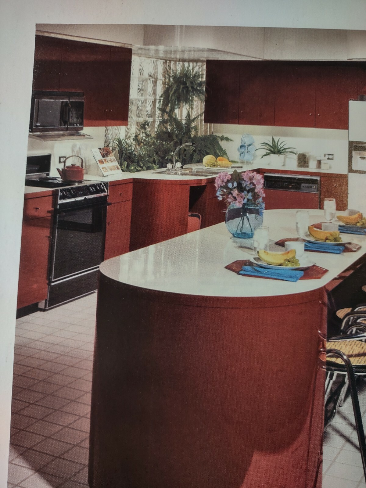 St Charles Fashion Kitchens Custom Masterpiece Vintage 1980s Print Ad