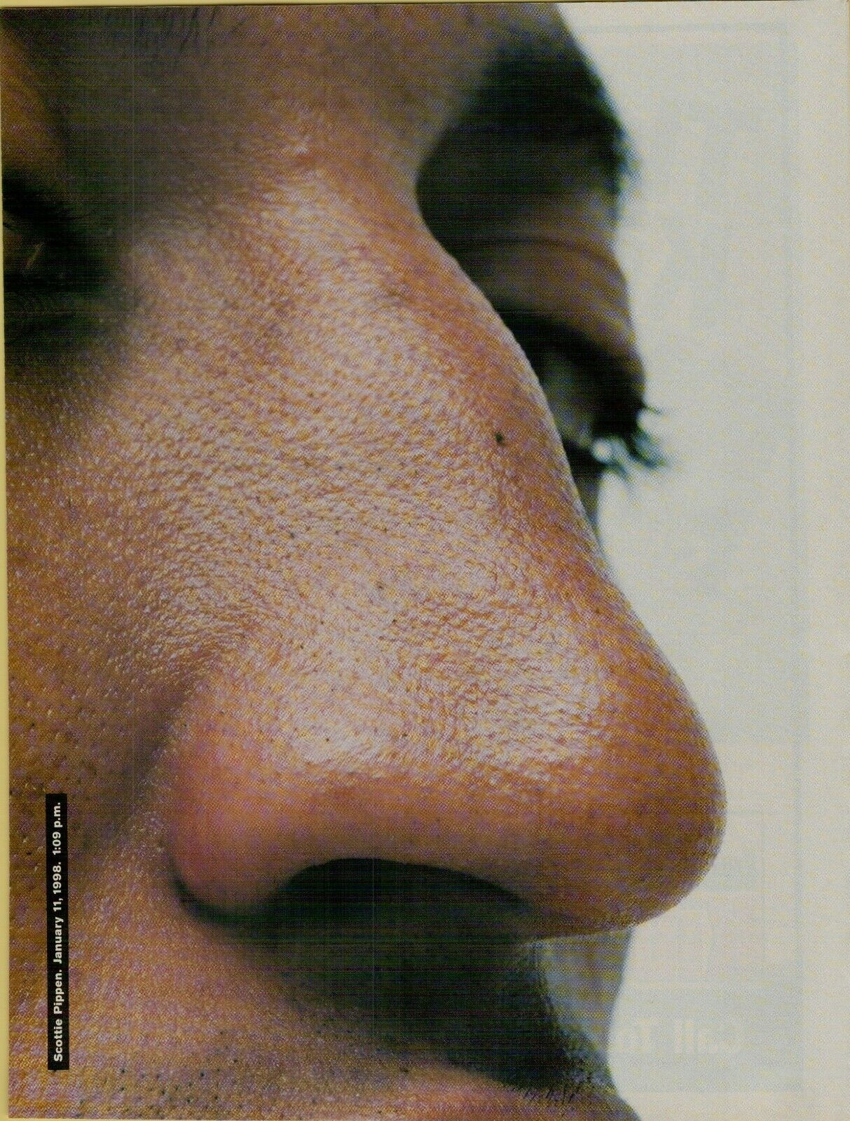 1998 Nike Air Scottie Pippen Dynamic Spandex Basketball Shoes VINTAGE PRINT AD