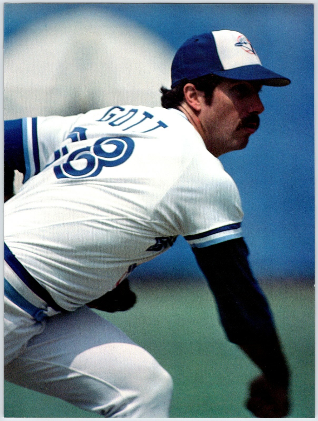 JIM GOTT TORONTO BLUE JAYS 8.25″X11″ Magazine Page 1983 1980’s M122