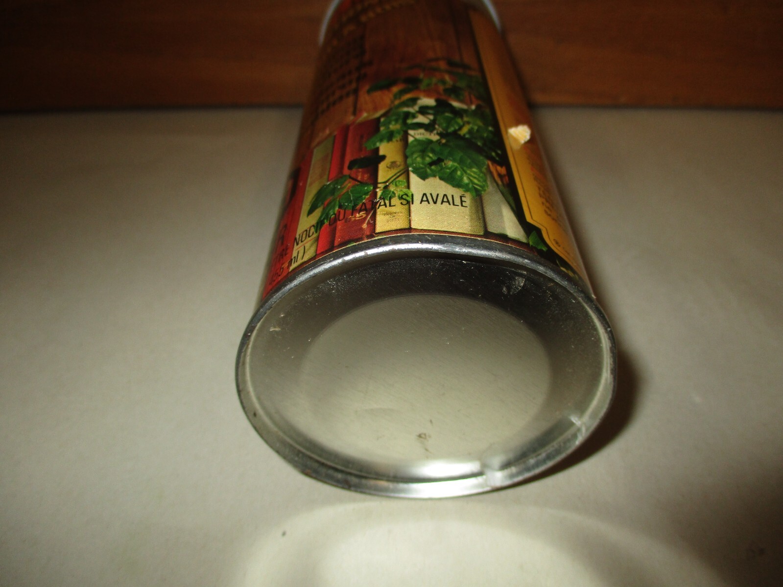 Vintage S.C. Johnson Regard Wood Conditioner Can Tin 16oz size (Empty) Canada