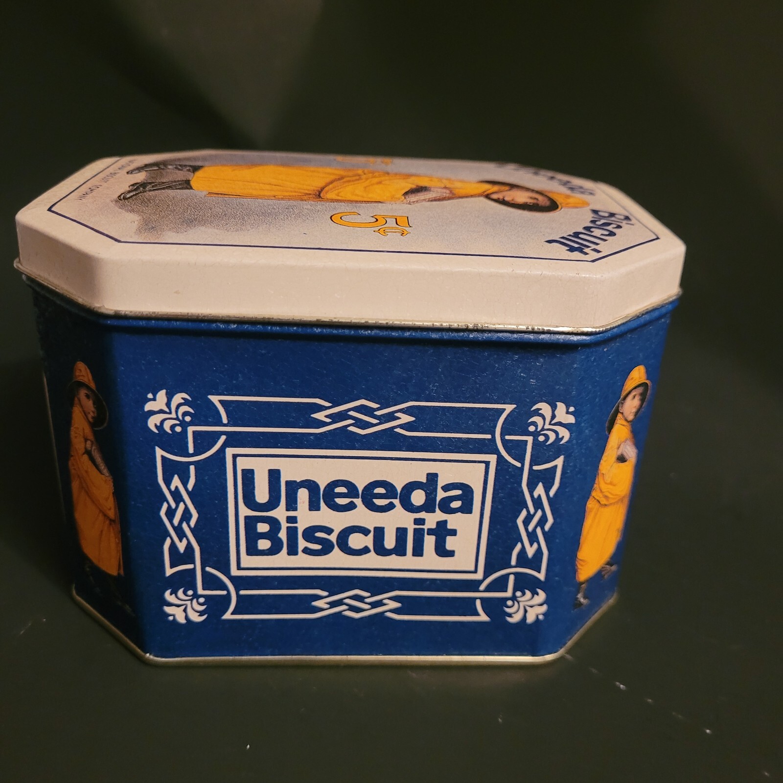 Vintage Uneeda Biscuit Tin – National Biscuit Company Nabisco