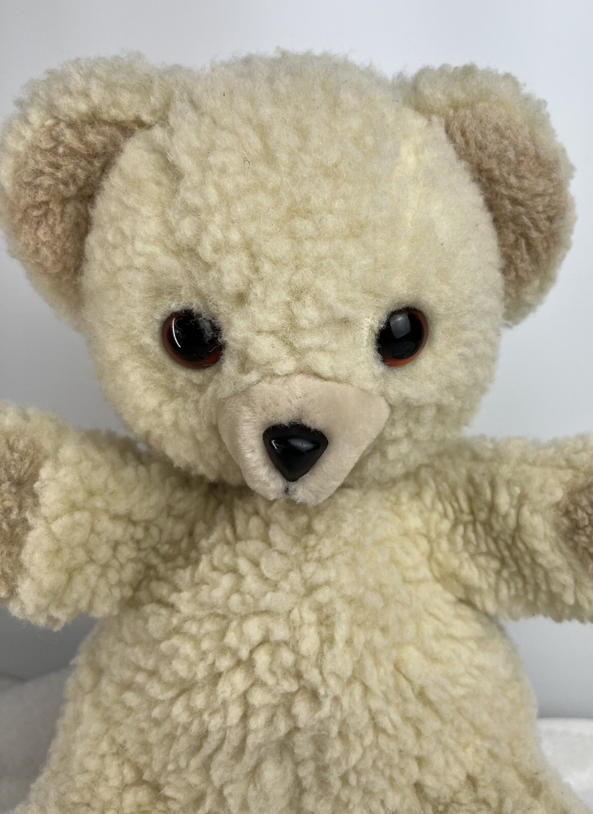 Snuggle Bear Hand Puppet Full Body 11” Vintage Russ 1986 Lever Brothers