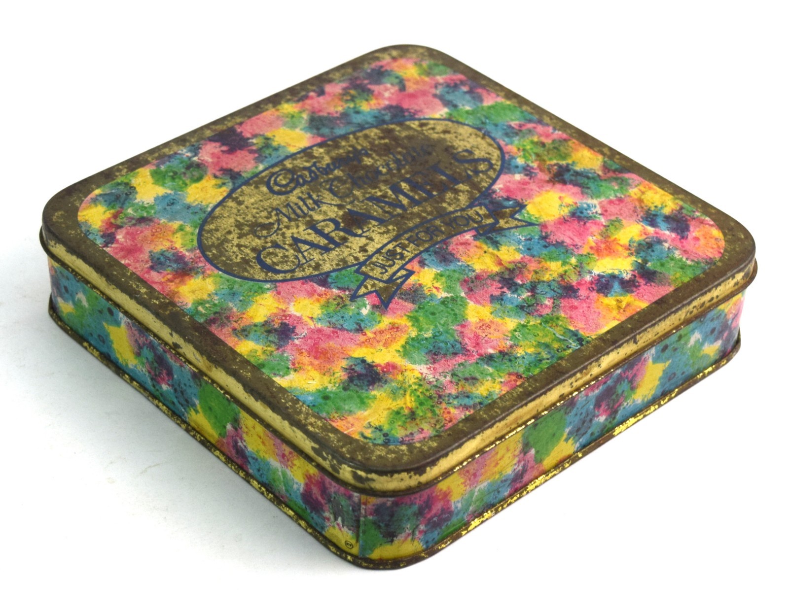 Nice advertisement collectible box of Cadbury milk chocolate caramels. i2-208