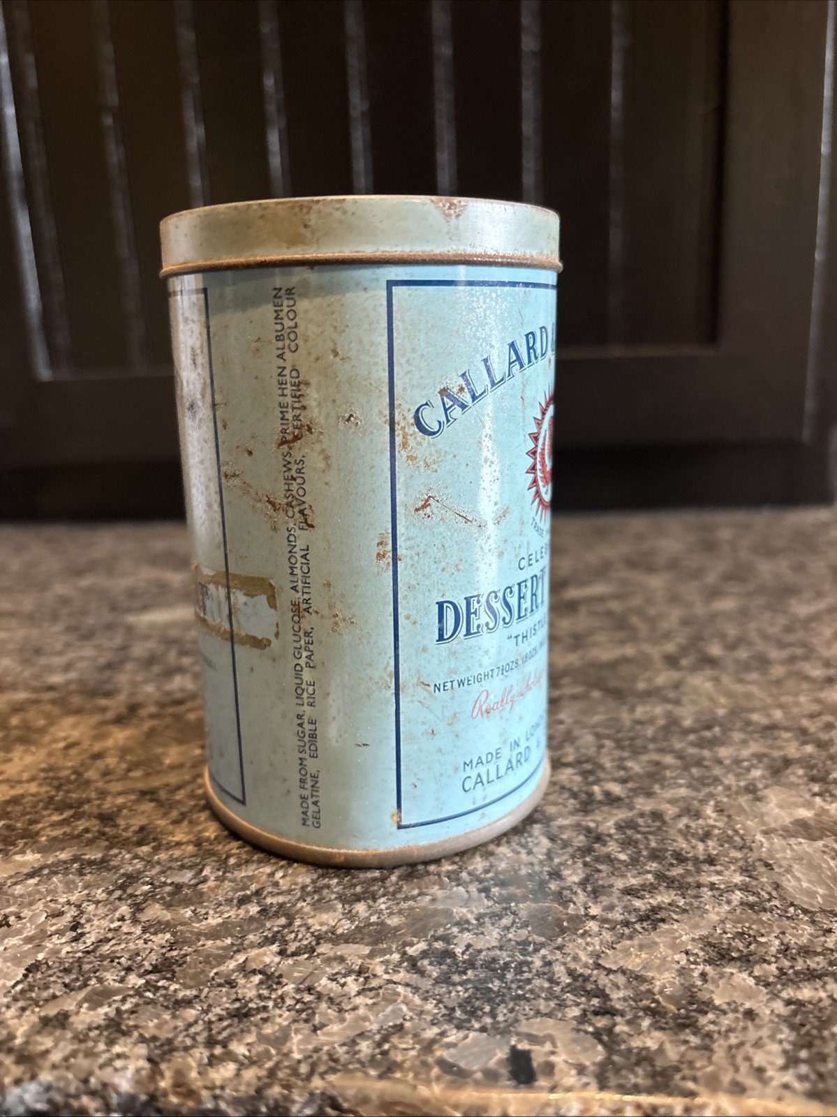 Callard & Bowser’s Dessert Nougat Advertising Tin
