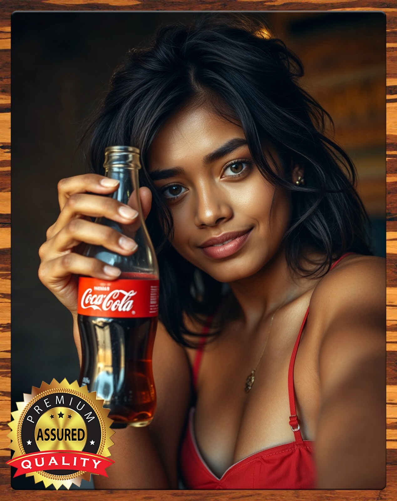Coca-Cola – Coke – Beautiful – Reprint – Metal Sign 11 x 14