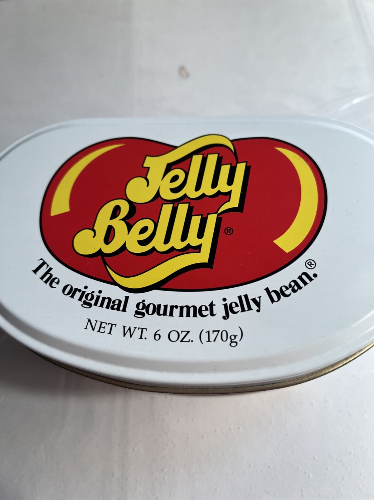 Jelly Belly Collectible Tin 6″ x 3.5″ x 2.5″ Container for Jelly Beans – Vintage