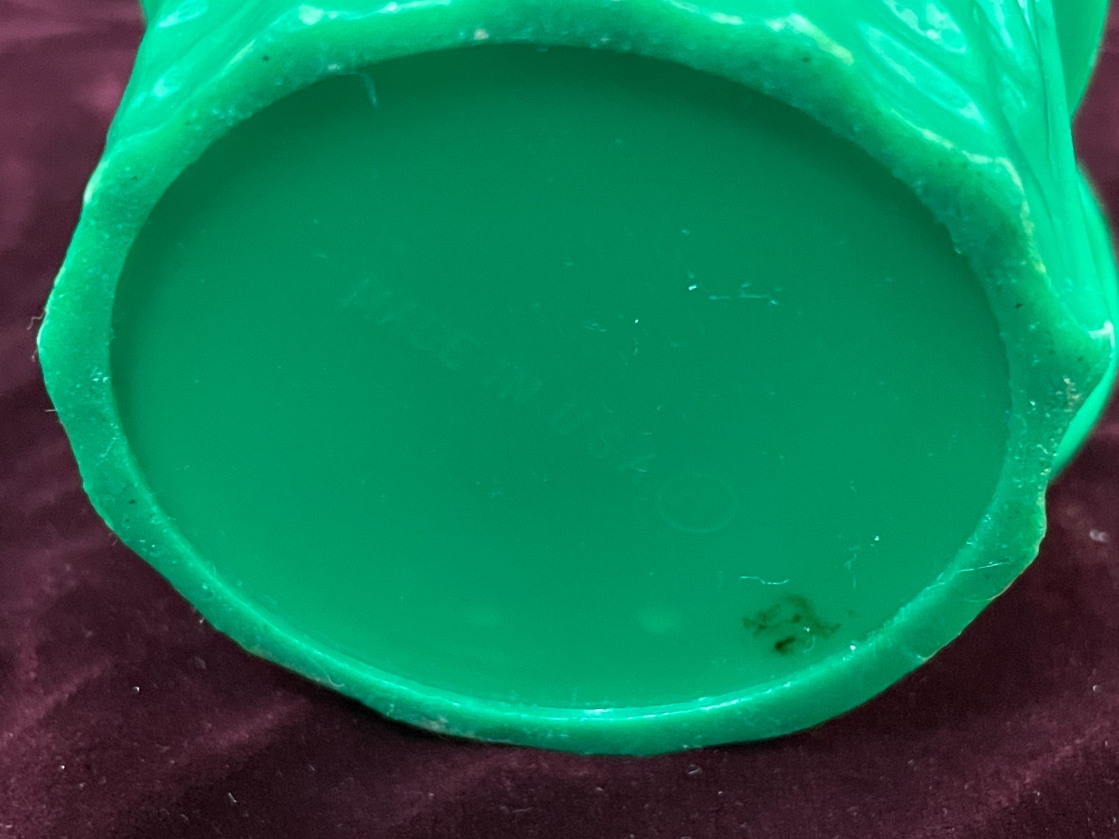 Vtg MR. PEANUT Green Plastic Cup with 4 Swizzle Stir Sticks