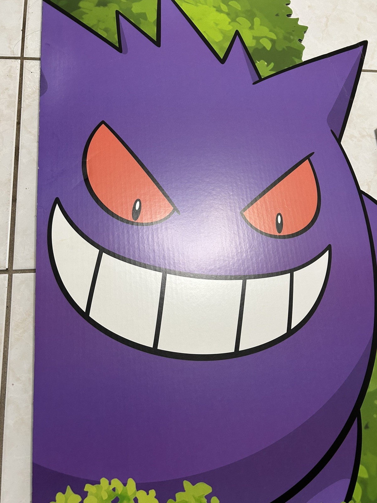 Pokemon Store Display Charizard & Gengar Cardboard Cutout
