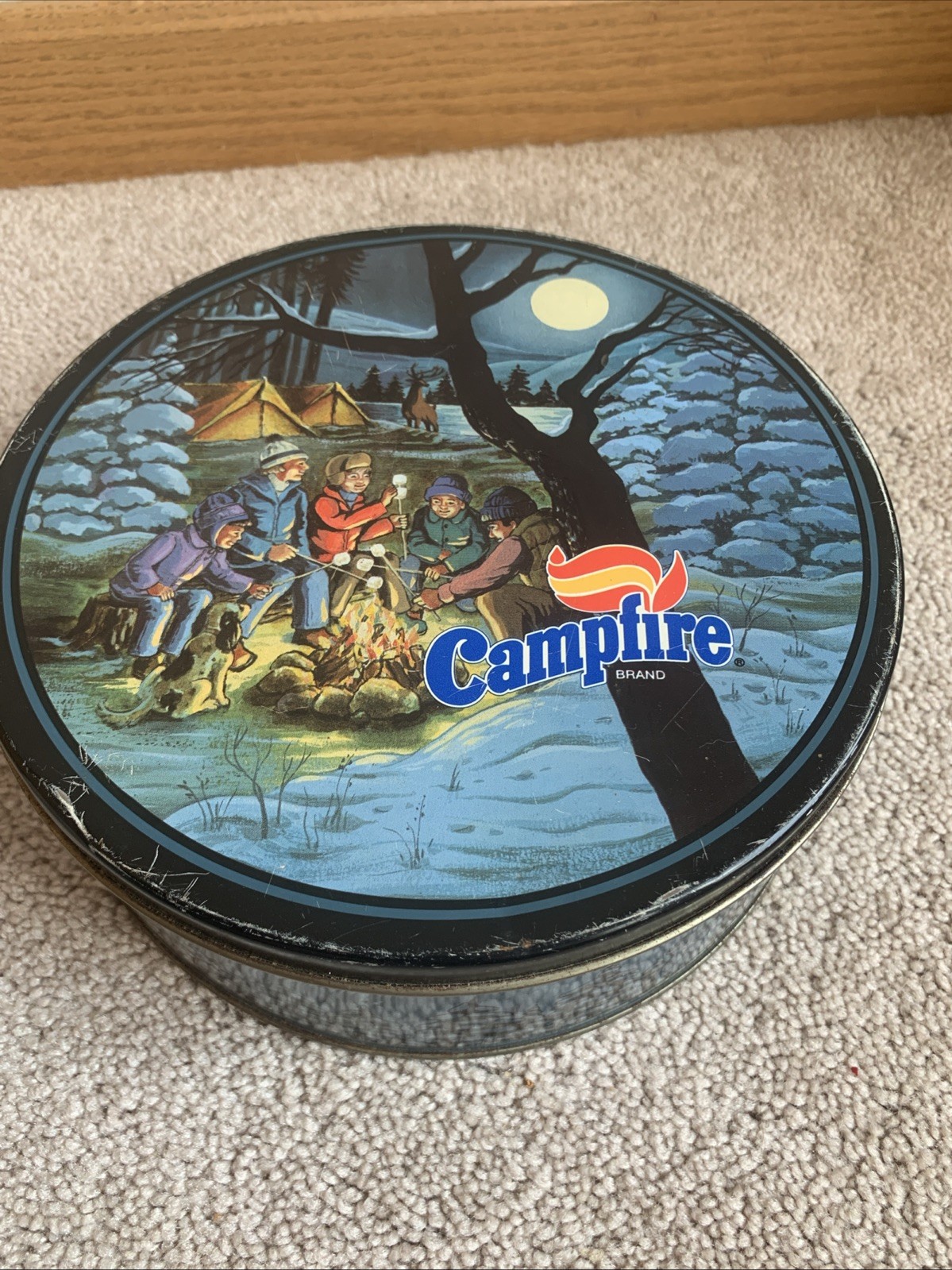 1994 Campfire Marshmallows Collector Tin Limited Edition Second In Series HTF!