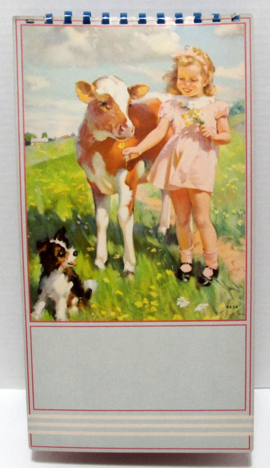 1955 SALESMAN SAMPLE Portfolio 17 PRINTS to FRAME Becker Baby, Cucci SINGLETON