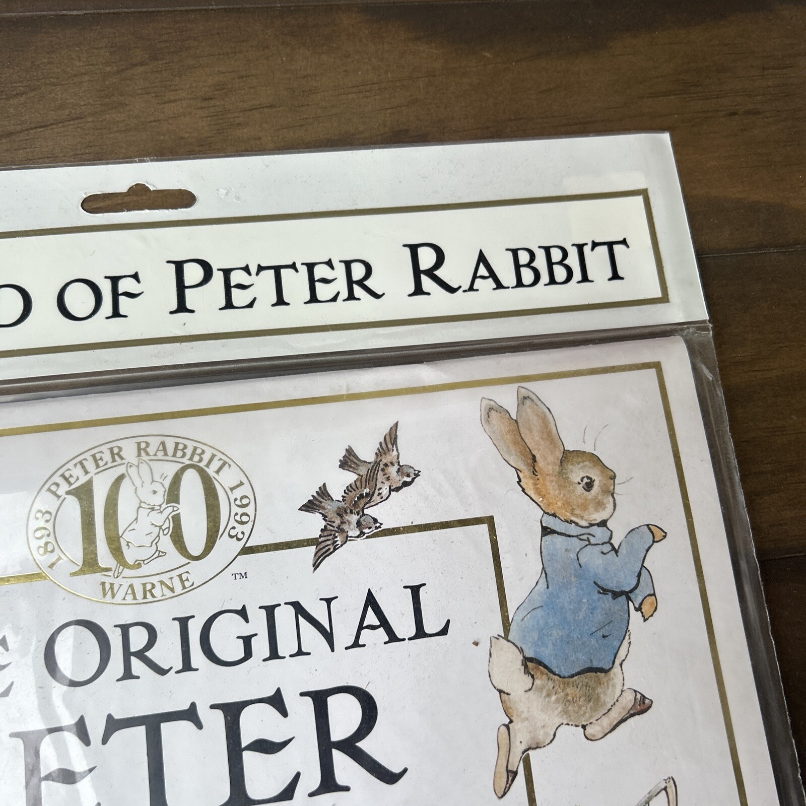NEW Vintage 1993 Peter Rabbit Beatrix Potter Calendar Manufactured Seal Unopened