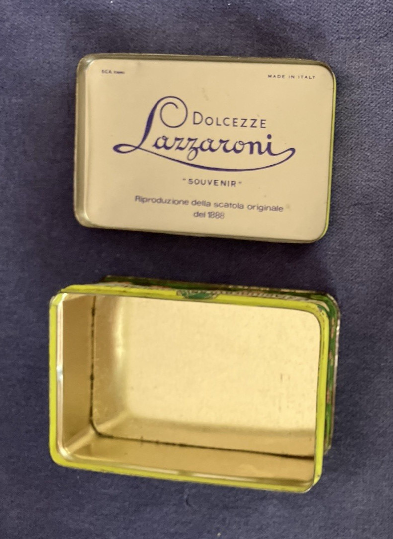 D. Lazzaroni & Co, Italian Biscuits Tin, Small, Reproduction Of 1888 Box