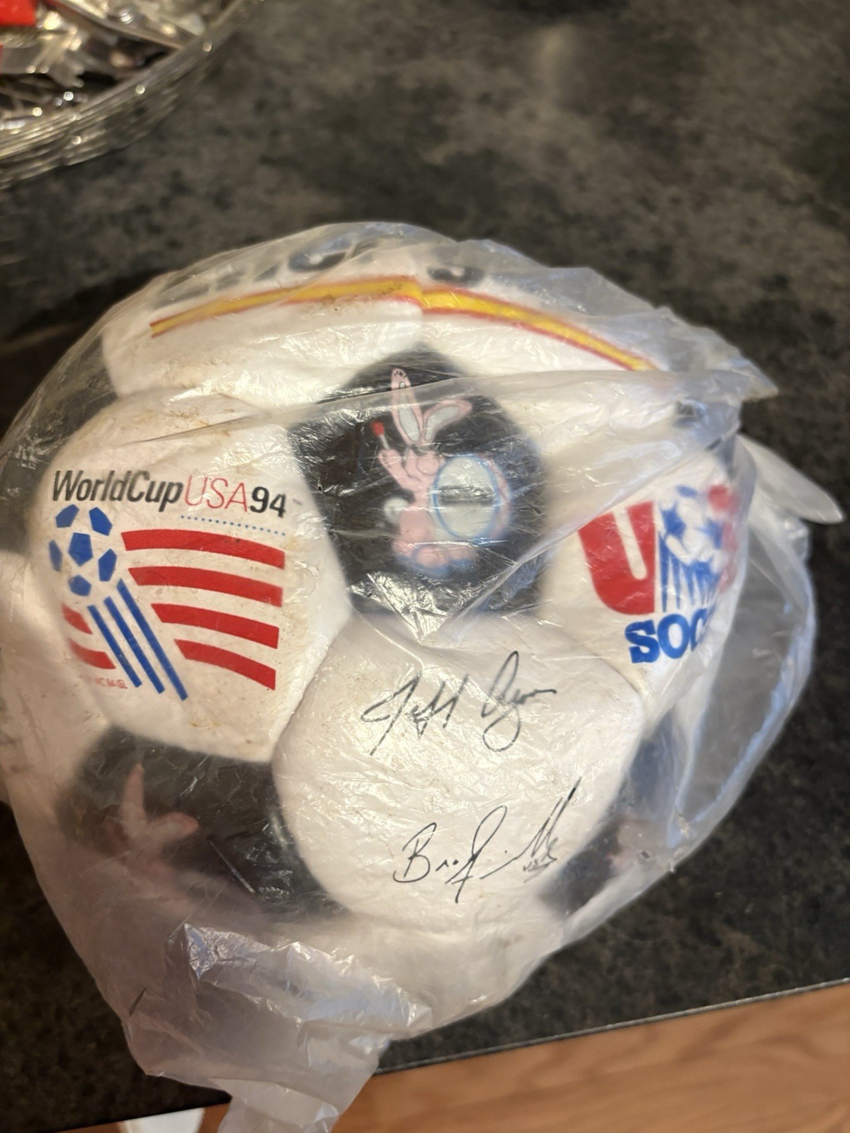 1994 World Cup USA Energizer Bunny Soccer Ball. New