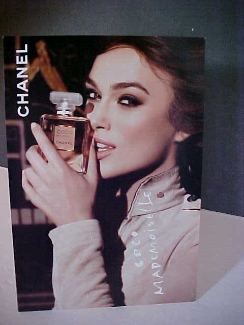 Chanel Keira Knightley Coco Mademoiselle Fashion Celebrity Ad 2013 Pre-owned