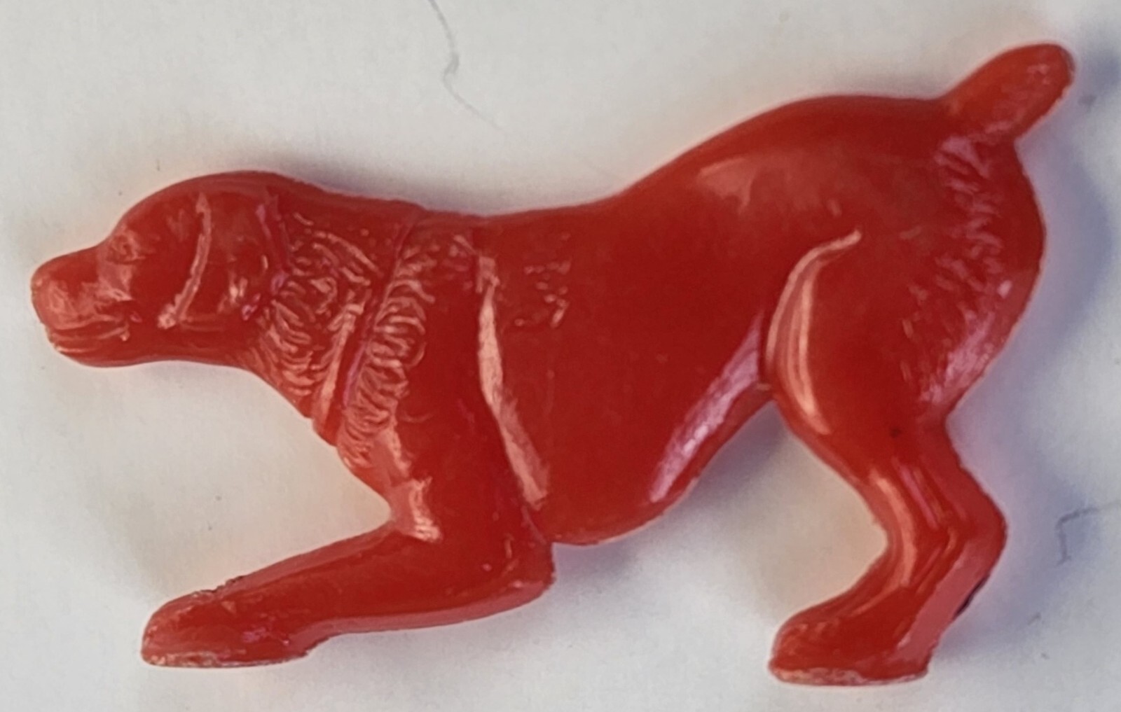 1947 Vintage Premium Cracker Jack Prize Toy Crouched Dog Stand Up