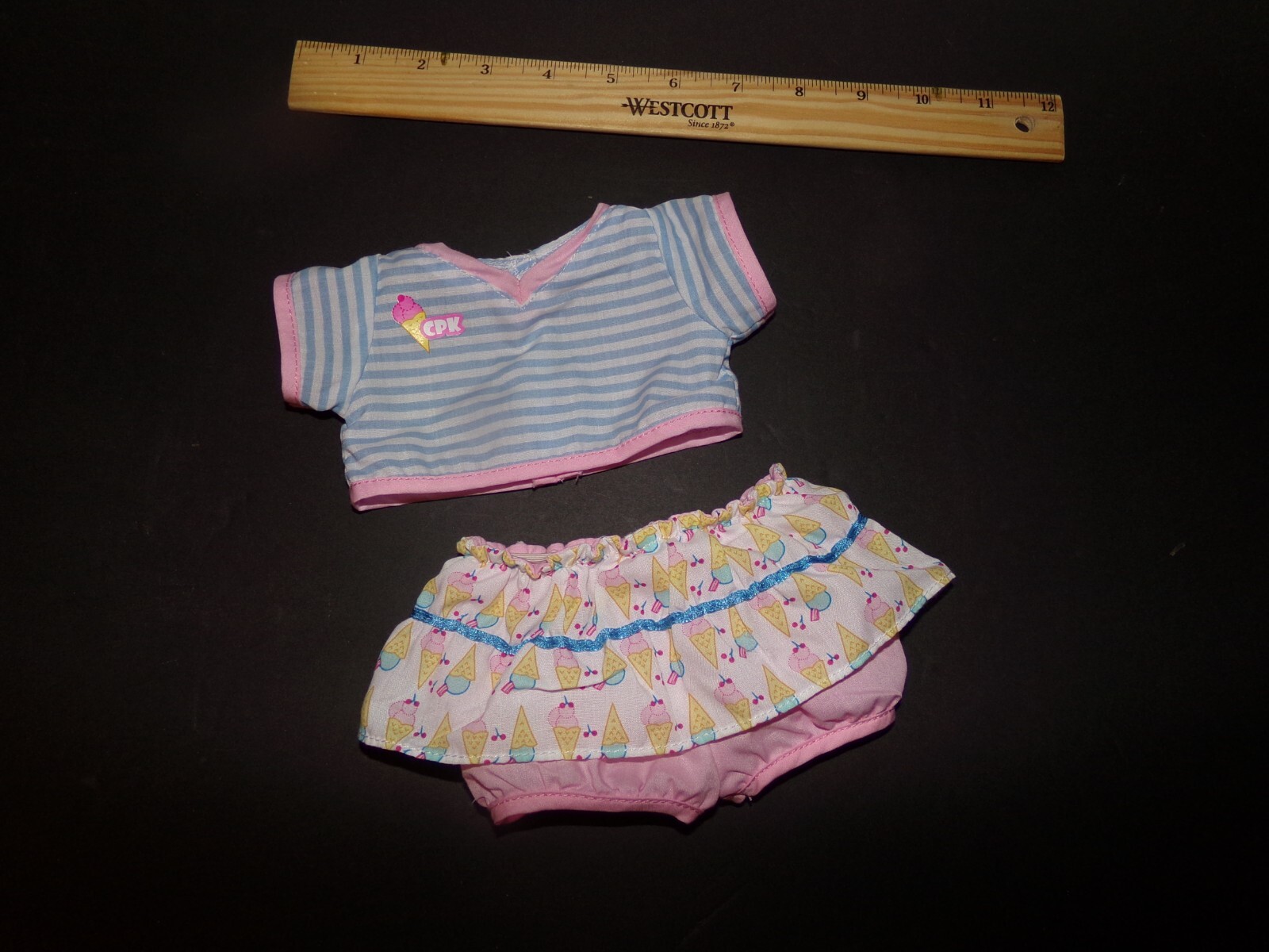 CABBAGE PATCH KIDS PINK/blue outfit pa PLAY ALONG 12/14 in kids
