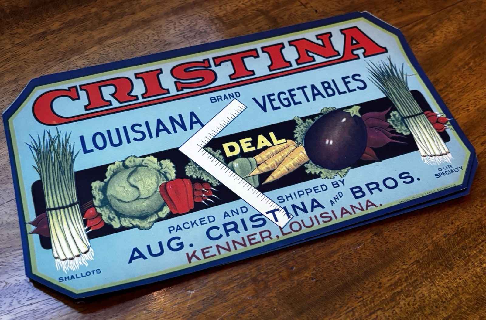 NEW ORLEANS 1940- CRATE LABELS * * * * NEW OLD STOCK! * * ADVERTISING
