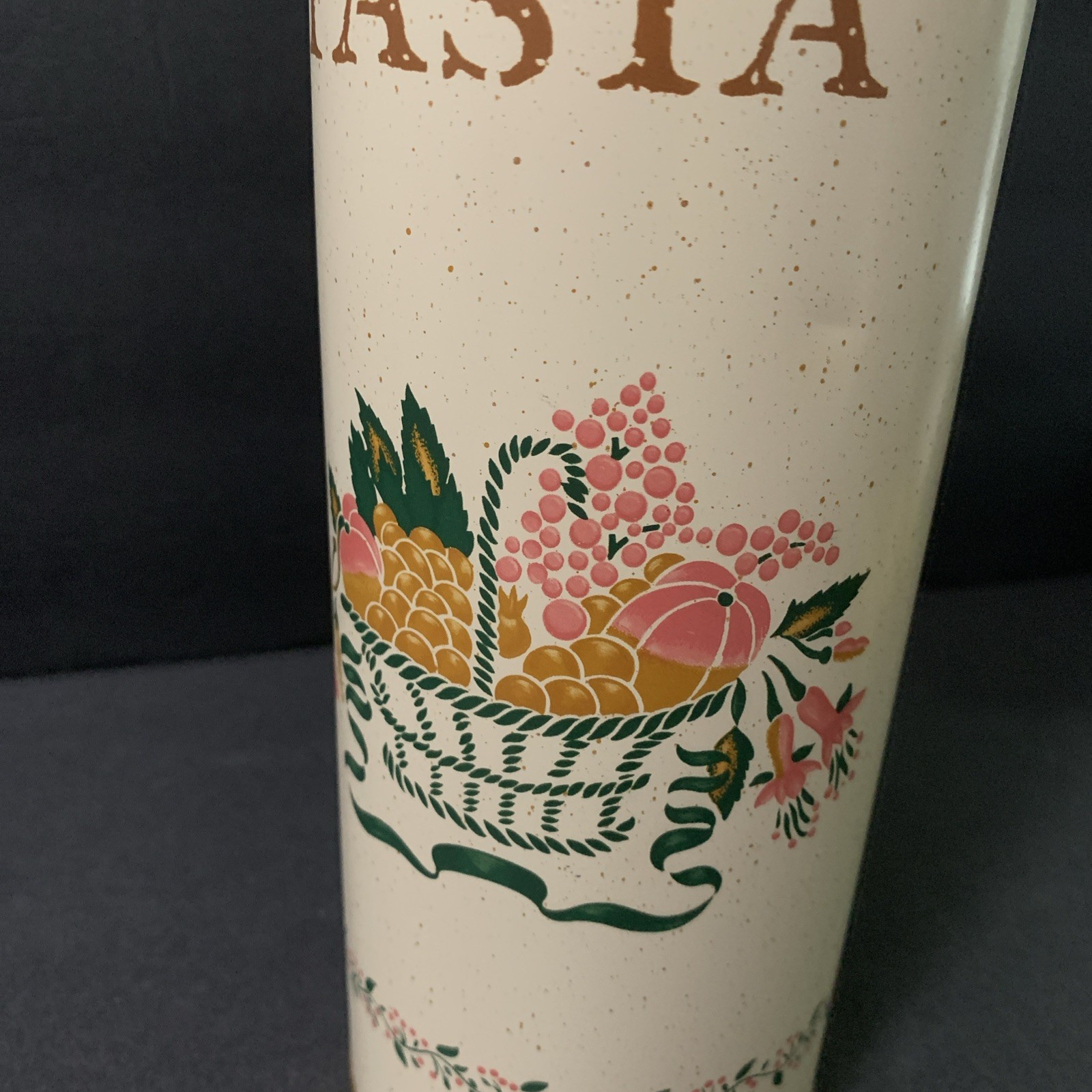 Decor The Tin Box Company Of America Kitchen Canister Vintage 1980’s
