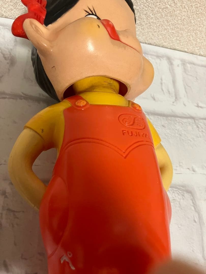 Fujiya Peko Chan Bobbing Head Figure Vintage Retro Japan 1970s Rare 30cm 12in