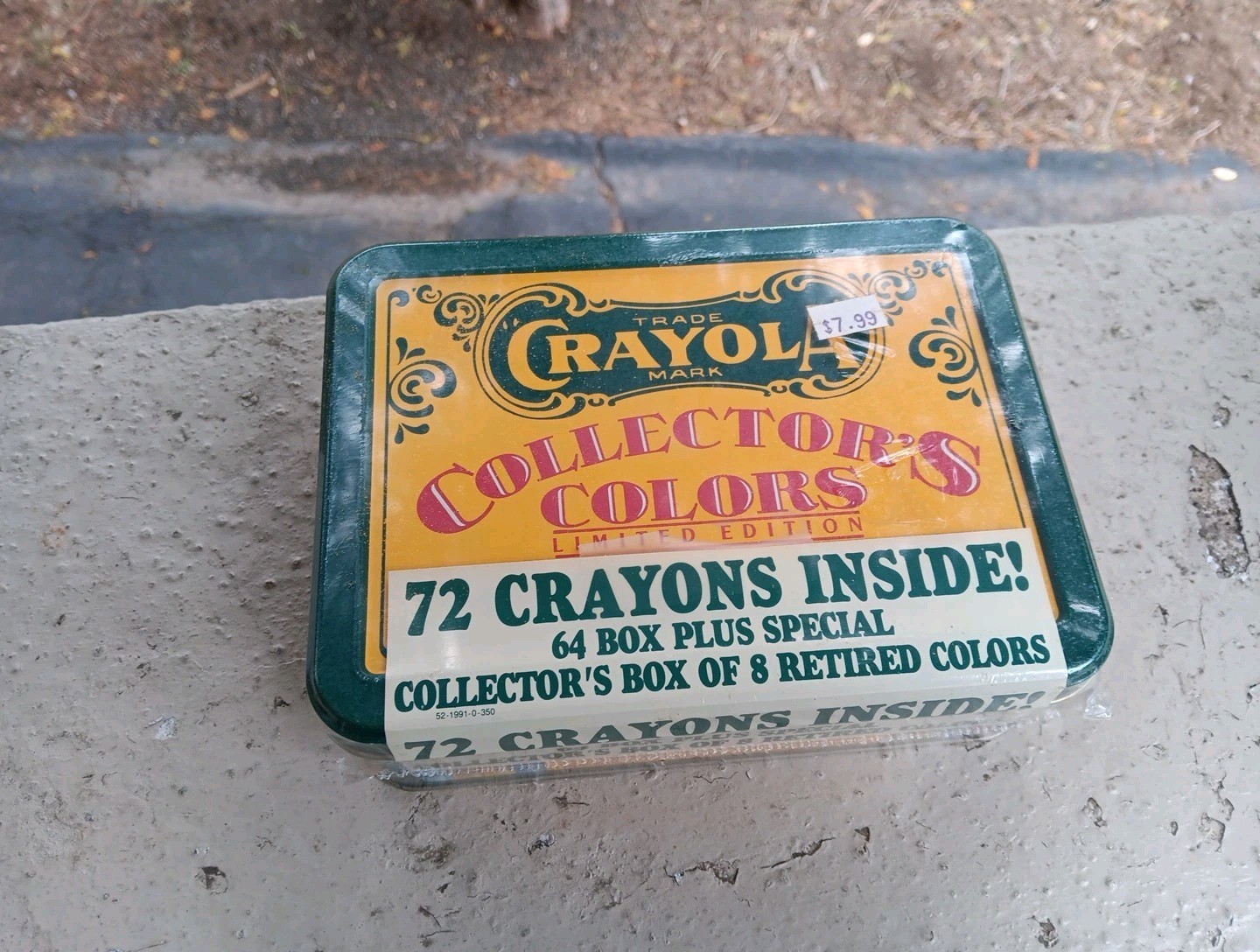 VINTAGE 1991 CRAYOLA CRAYONS COLLECTOR COLORS LIMITED EDITION NEW & SEALED
