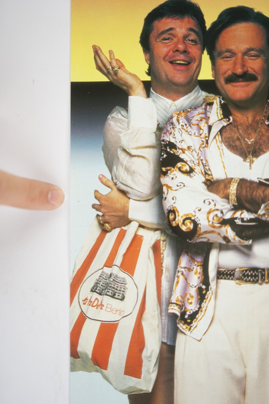 THE BIRDCAGE Orig. SLO movie poster 1996 ROBIN WILLIAMS GENE HACKMAN NATHAN LANE