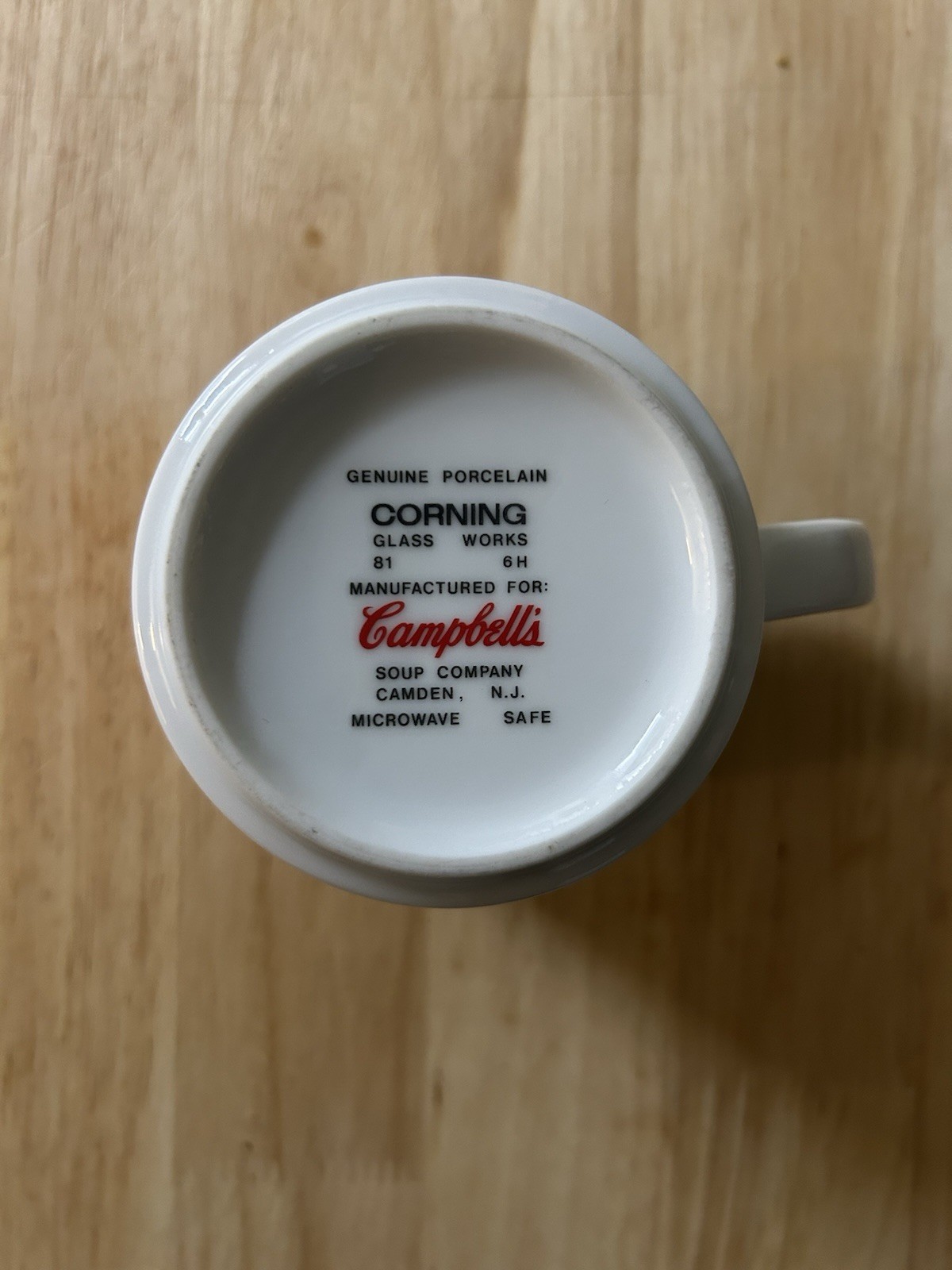 Campbell’s Coffee Mug | Red and White