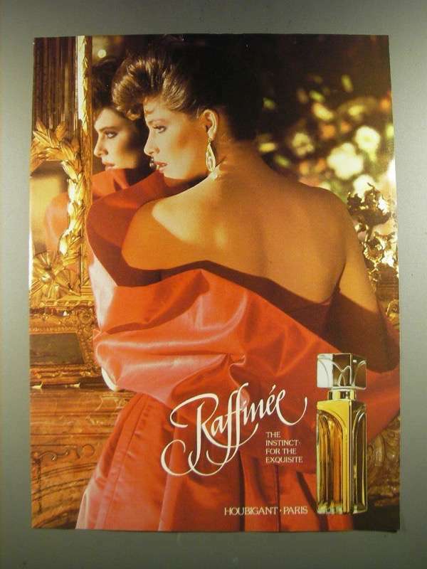 1986 Houbigant Raffinee Perfume Ad – The Instinct for the Exquisite