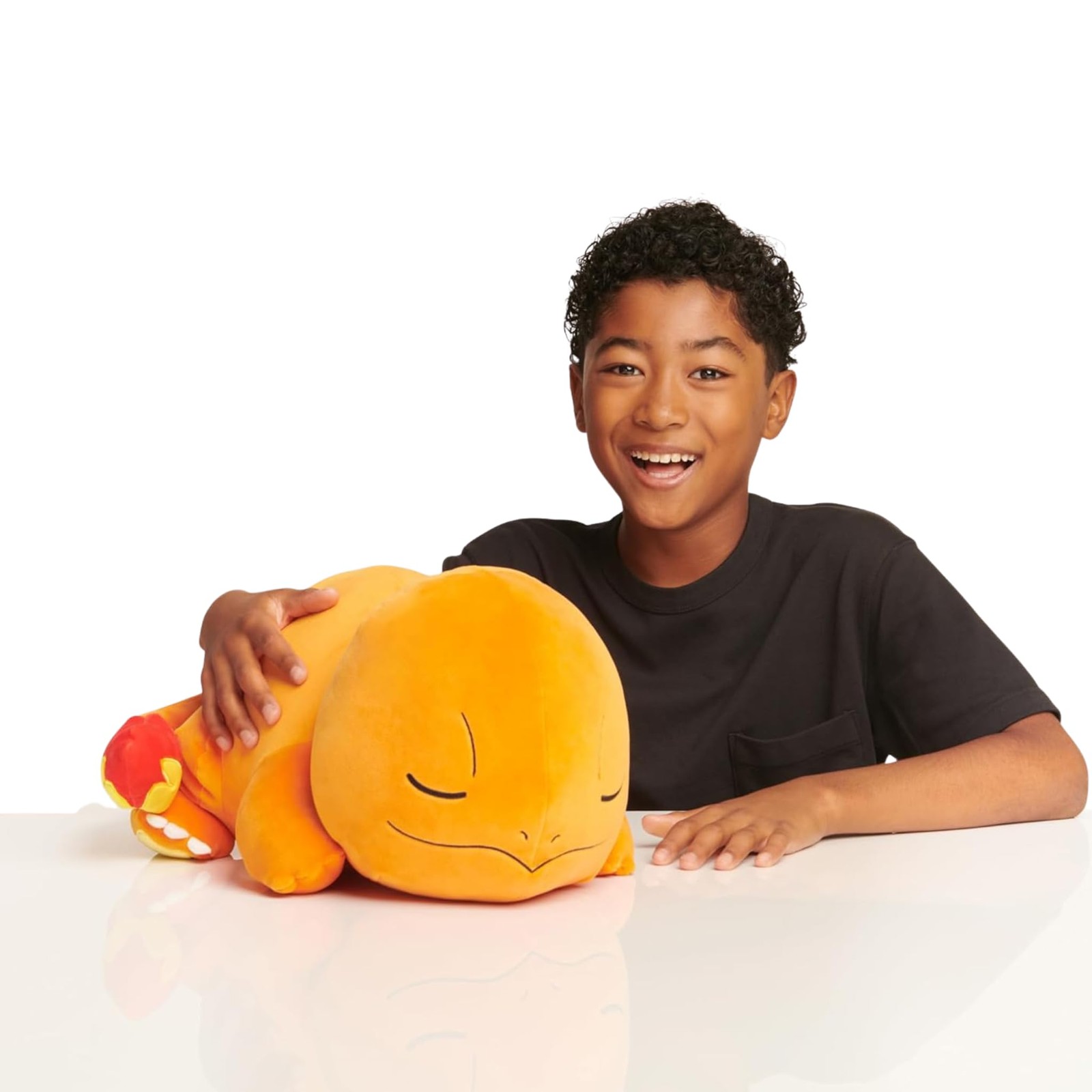 Pokémon Charmander Sleeping Plush – 18-Inch Premium 18 inches,