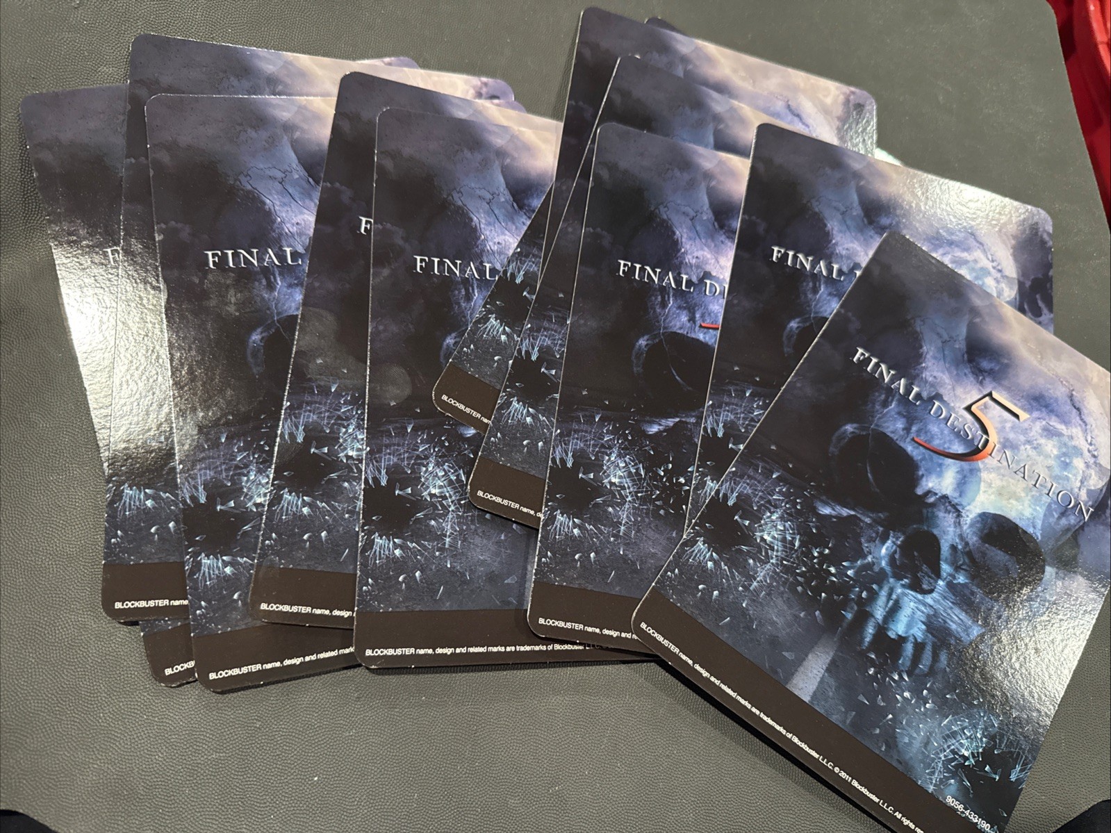 Final Destination DVD Blockbuster Store Backer Card Mini Poster Lot Of 11 Movi