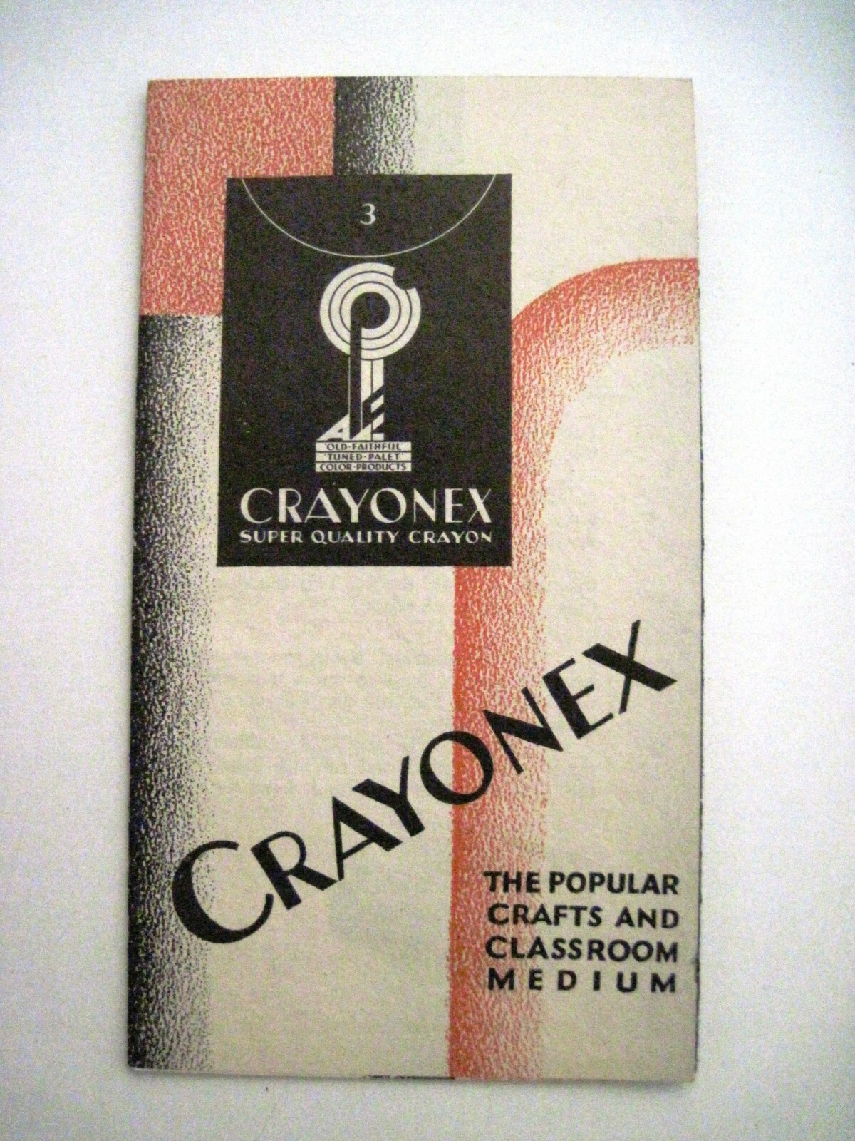 1934 Brochure for “Crayonex” – Wax Crayons by “The American Crayon Company” *