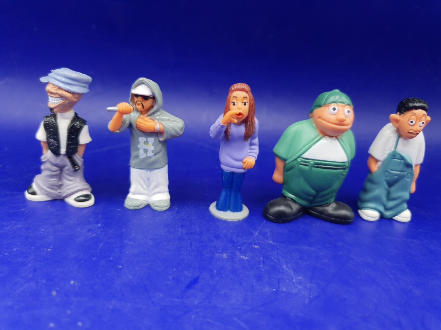 LOT OF 5 Series 2 Mini Homies Figurines Figures