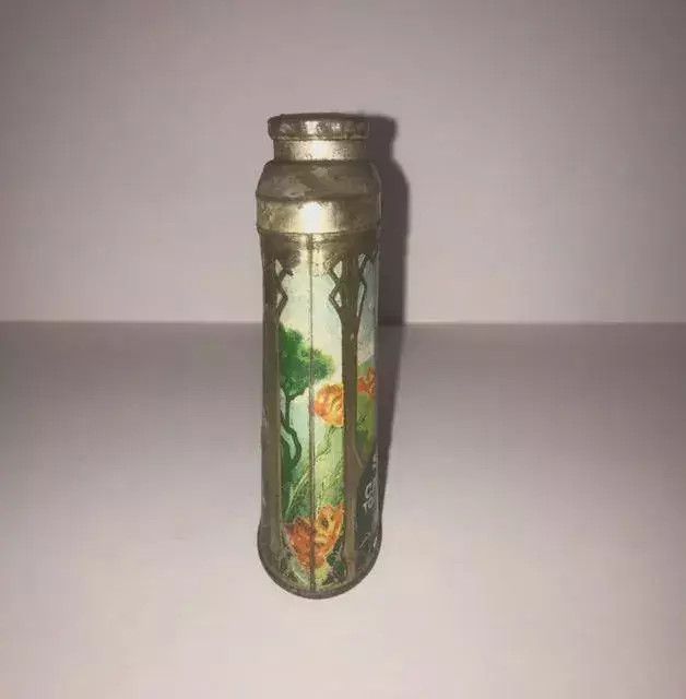 1910s Sylvan Carnation Talcum Powder Tin