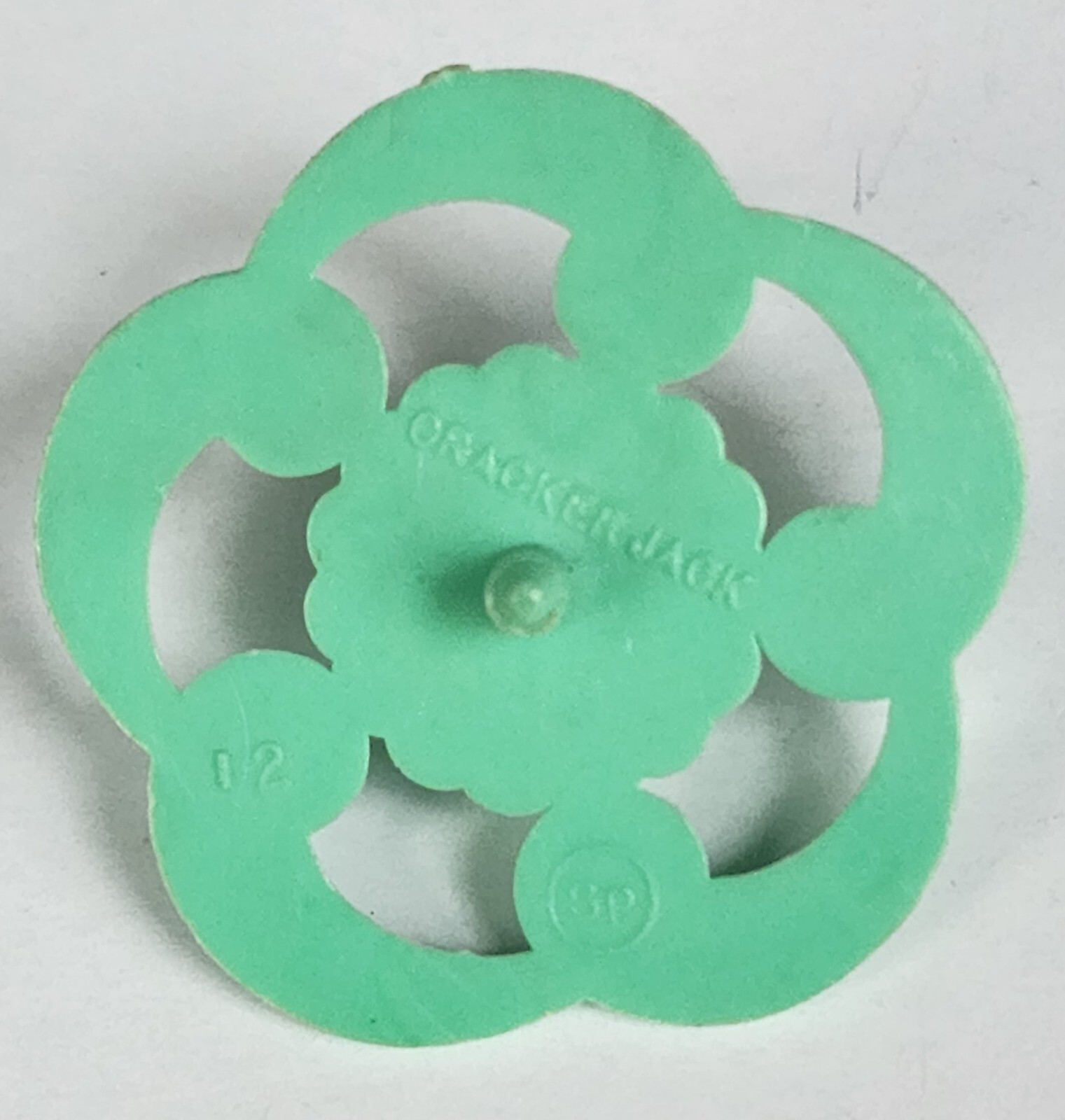 1957 Vintage Premium Cracker Jack Prize Toy Top Marked SP 12